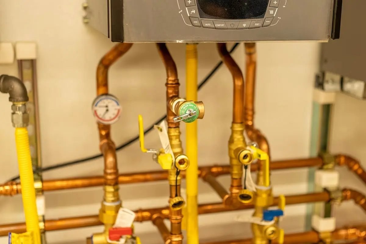 Licensed technician providing Water Heater Installation for a homeowner in Notre Dame